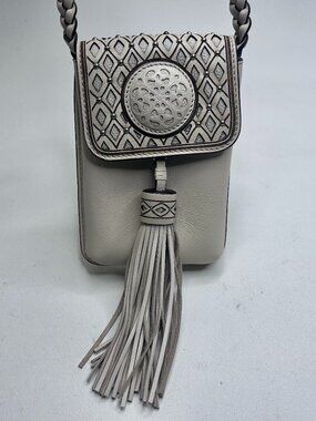 BRIGHTON Ferrara La Belleza Phone Organizer/Crossbody - Cream